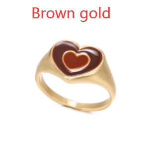 Creative Love Heart Ring - ringfitboutique.myshopify.com