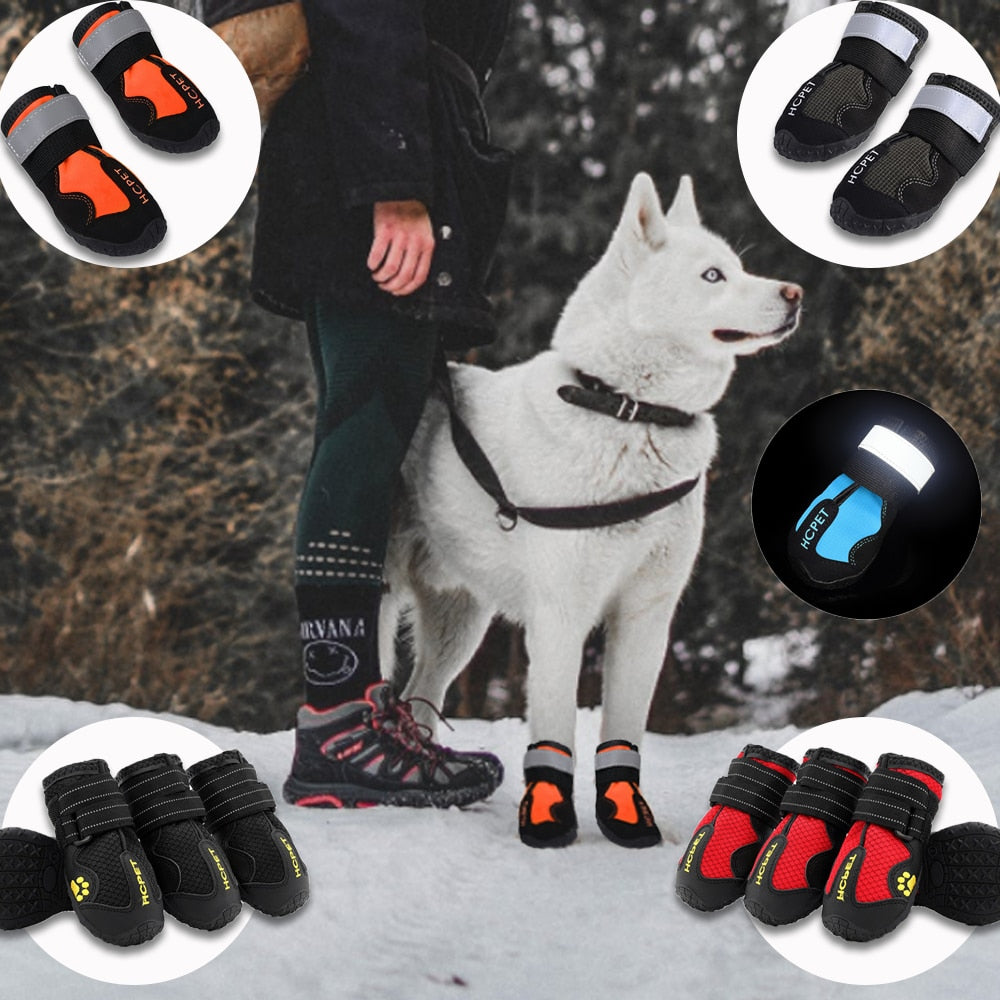 Waterproof Reflective Dog Boots - ringfitboutique.myshopify.com