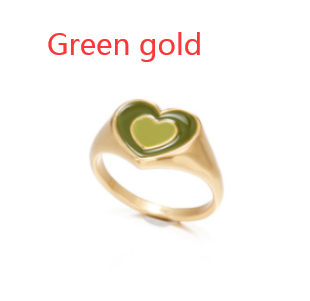 Creative Love Heart Ring - ringfitboutique.myshopify.com