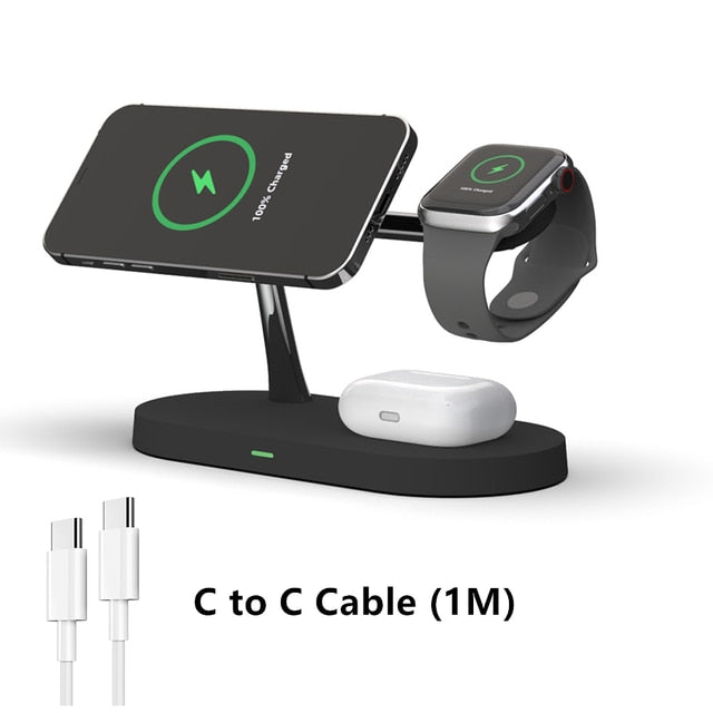 3-in-1 Wireless Magsafe Charger Stand - ringfitboutique.myshopify.com