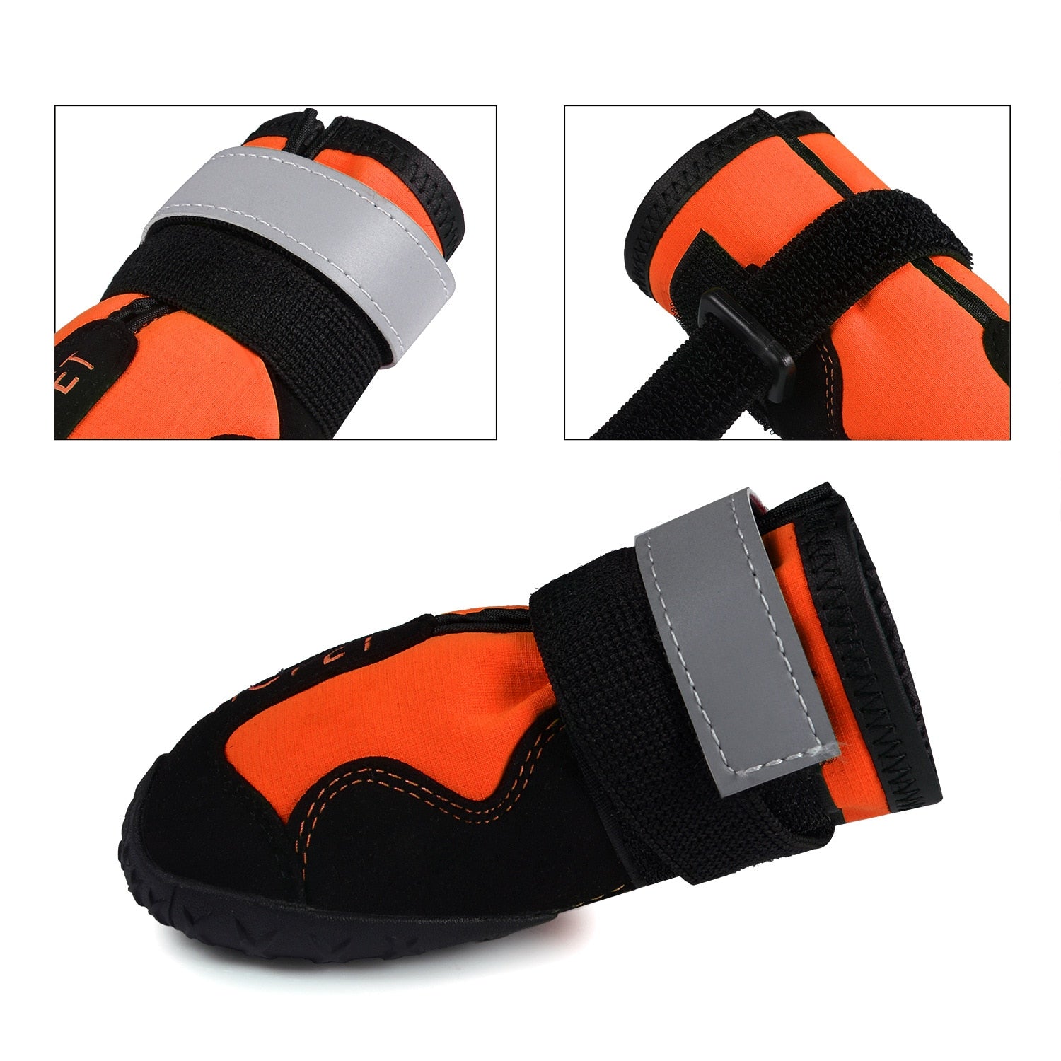 Waterproof Reflective Dog Boots - ringfitboutique.myshopify.com