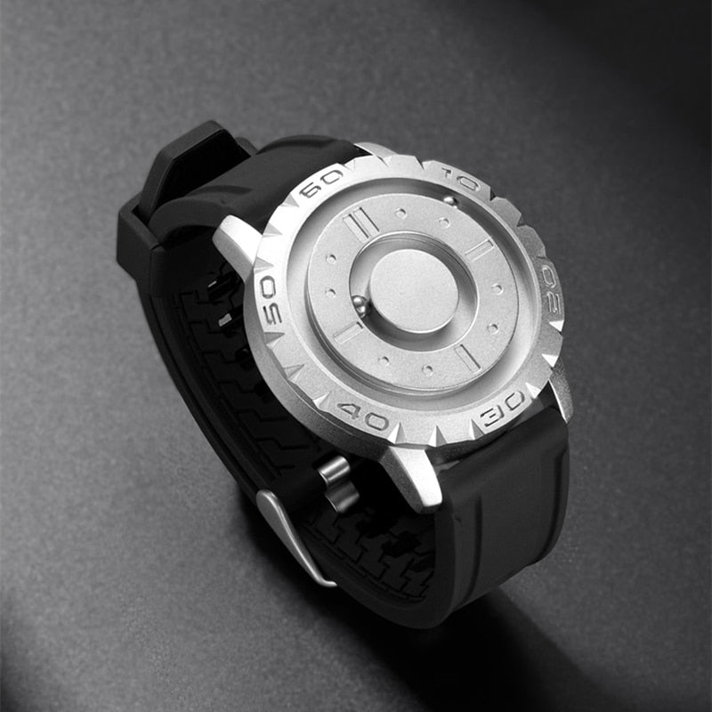 Iron Ball Magnetic Pointer Men's Watch - ringfitboutique.myshopify.com