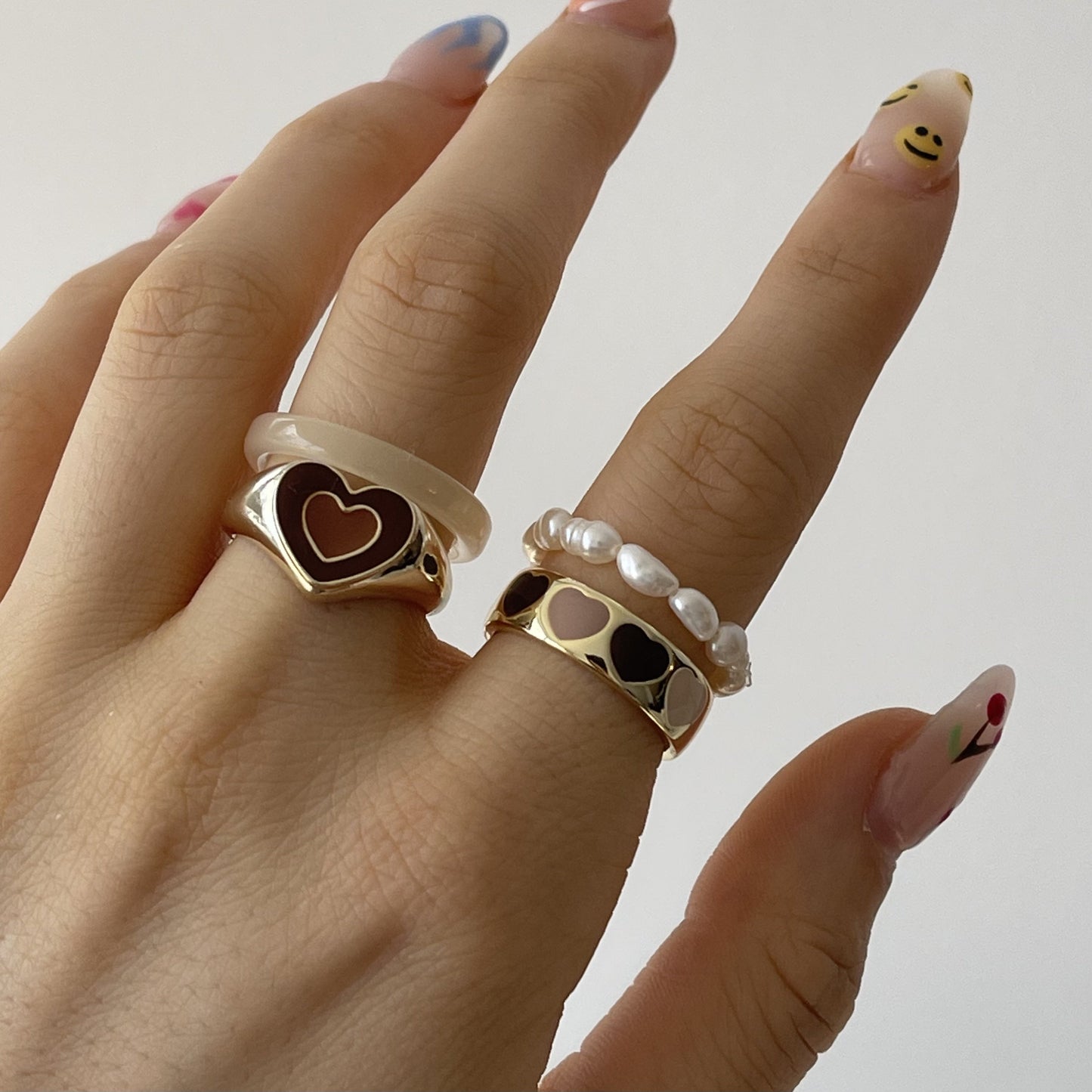 Creative Love Heart Ring - ringfitboutique.myshopify.com